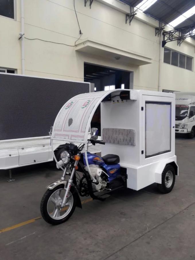 Mobile Taxi LED Display IP65 Waterproof , Motorcycle Moving Message Display