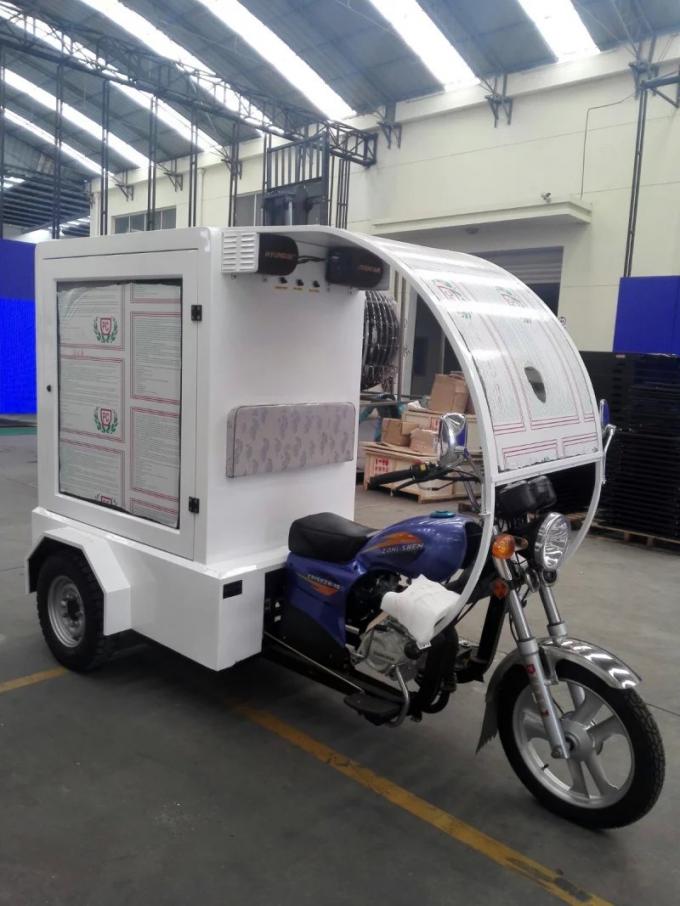 Mobile Taxi LED Display IP65 Waterproof , Motorcycle Moving Message Display