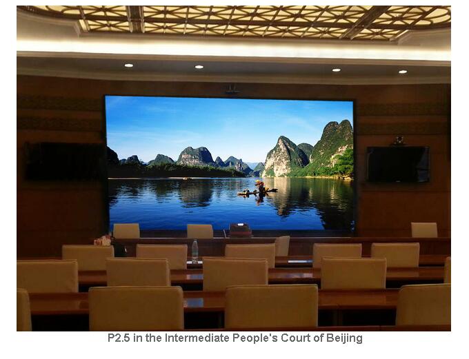 Video Small Pitch 3D LED Screen P1.2 P1.5 SMD RGB Energy Saving