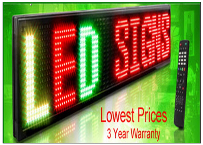 outdoor led display signs prices