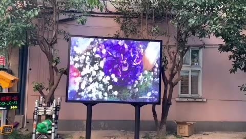 P10 Outdoor Led Display Billboard Full Color Public Place Bulletin Board