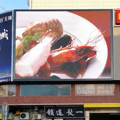 Full Color P3 Outdoor Advertising LED Display Floor Mounted Bus Station Billboard