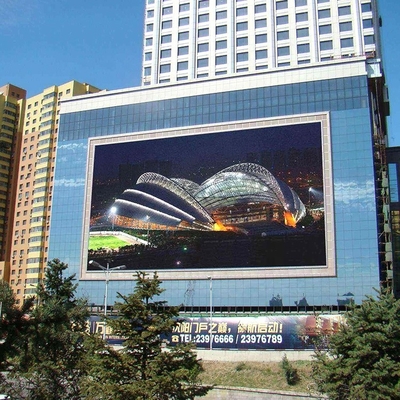 P4 Outdoor Fixed LED Display Stadium Scoring Waterproof Multimedia Advertising
