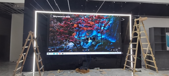 Conference Theater LED Electronic Screen Full Color Indoor P4 Education Demonstration Center