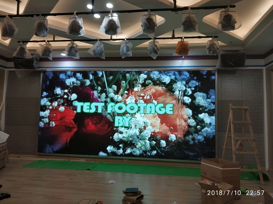 Full Color Advertising LED Displays  P4 Multimedia Advertising Led Stage Display Screen