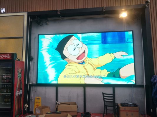 P3 Indoor Full Color LED Display Station Airport Large LED Advertising Screens 320*160mm