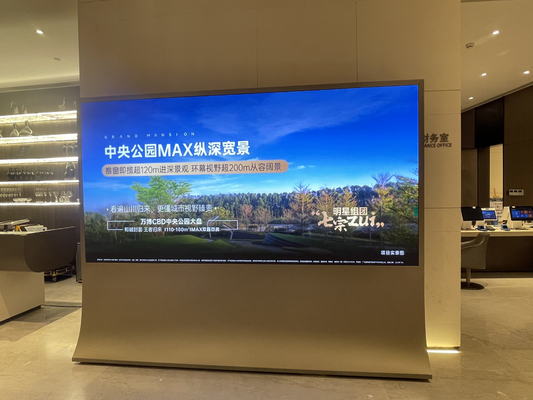 1R1G1B Led Panel Indoor Full Color P1.86 012LED Display Securities Market Disclosure Screen