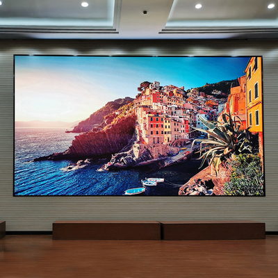 Wall Mounted SMD LED Screen P1.667 Indoor Full Color Enterprise Conference Video Center