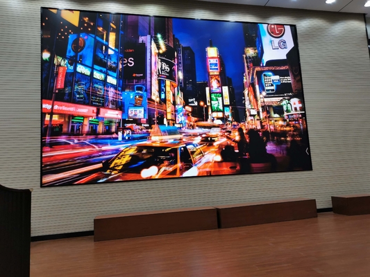 3840HZ Indoor Led Video Wall P1.875 LED Display Securities Market Disclosure Screen