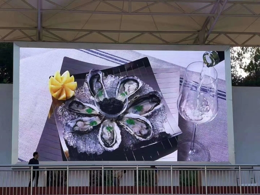 Outdoor Advertising Screen Large Shopping Mall LED Display P3 Full Color Waterproof