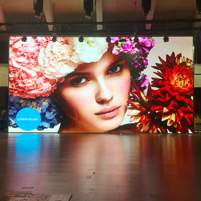 P2.604 Video Wall Rental LED Display Indoor Full Color Advertising Stage Screen 250*250mm