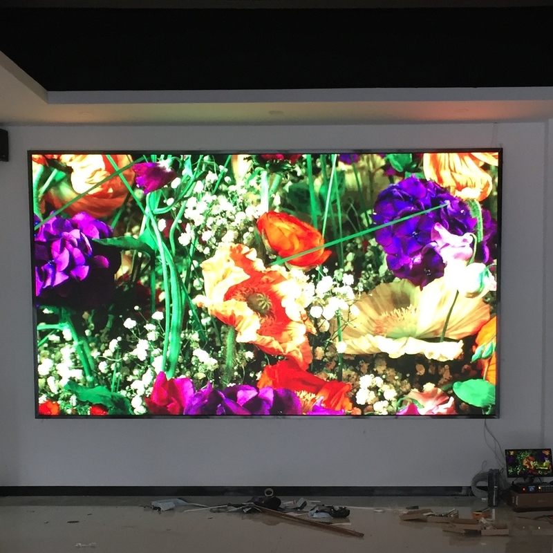 Indoor Full Color Big P2 LED Display Screen 5500cd/M2 Brightness 160x80 dots