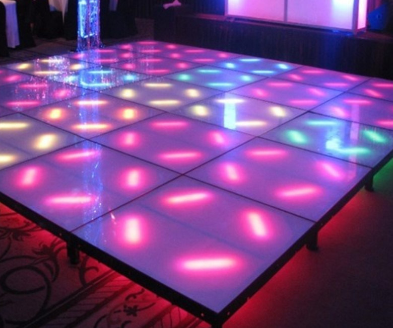 Quality P4.81 Led Floor Tile Screen KTV Bar Indoor Full Color Led Display factory