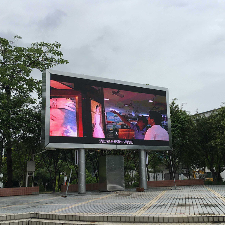 Quality Outdoor School Square Led Video Wall Display Wateproof P8 factory