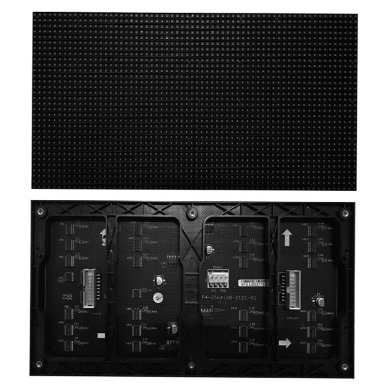 Quality 4mm Advertising LED Displays Indoor Full Color Led Full Color Display 1R1G1B factory