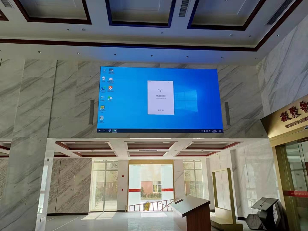 P4 Indoor Full Color LED Display Electronic Screen Primary School Multimedia Advertising