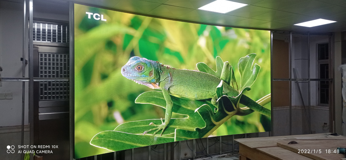 Quality Full Color Indoor Seamless Led Video Wall P1.53 Led Advertising Board factory