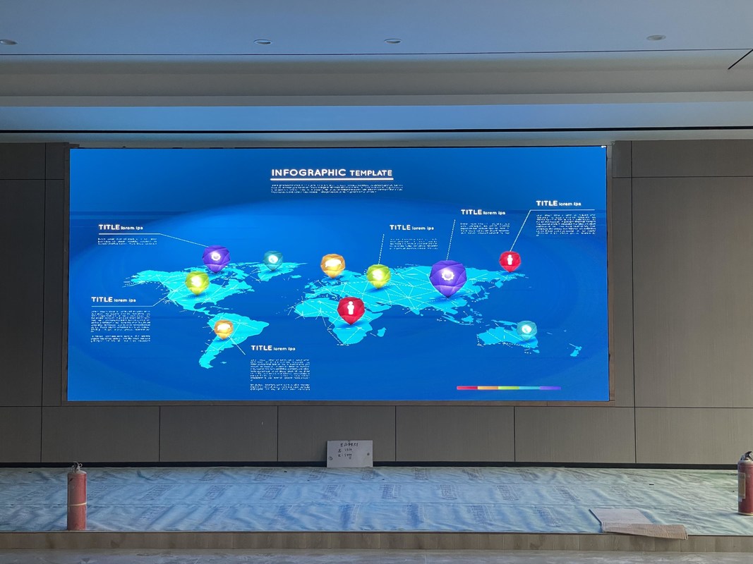 Quality P1.53 Indoor Led Video Wall Display Panel For Monitoring Security Center factory