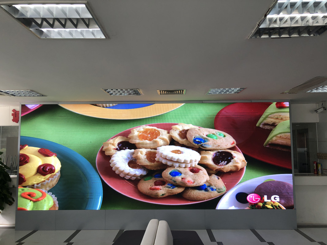 Quality 3840HZ Wall Mounted LED Display P1.875 Indoor Full Color Enterprise Conference Video Center factory
