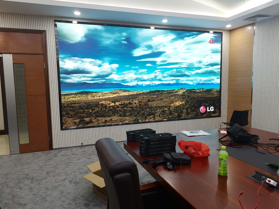 Monitoring Security Center Indoor Led Video Wall P1.875 Small Spacing Full Color Display