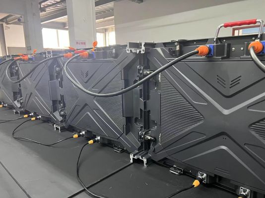 Quality High Brightness Outdoor Background Advertisement Rental LED Screen factory