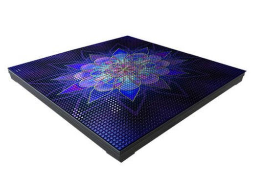 Quality Pressure-Resistant P4.81 Outdoor LED Display With Built-In Interactive Induction Floor Tile Screen factory