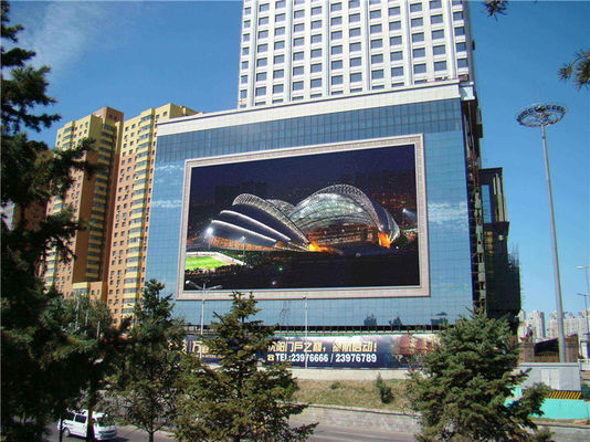 Quality P5 Outdoor Full Color LED Display Wateproof Box Large Screen factory