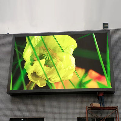Quality P6 Large Outdoor Full Color LED Display Board Waterproof Box 192*192mm factory