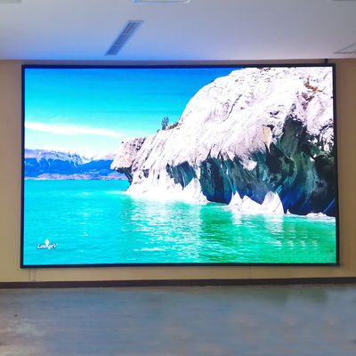 Quality P4 Indoor Full Color LED Display Screen 320*160mm meeting room use factory