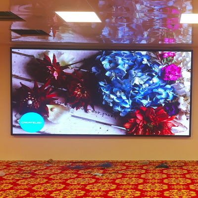 Quality P4 Indoor Full Color LED Display Screen 320*160mm meeting room use factory