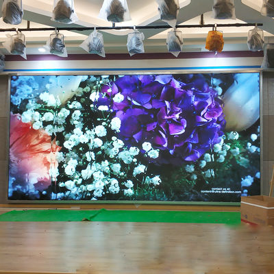 Quality 1R1G1B Indoor Advertising Led Display Screen 320*160mm P4 Led Display Module factory