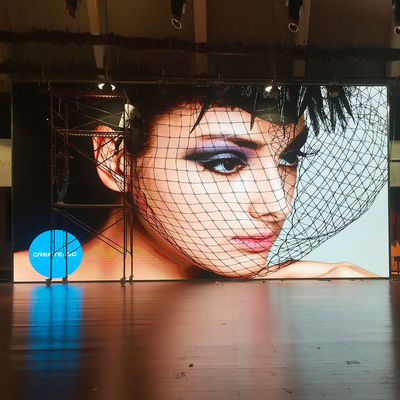 Quality 1920HZ  Advertising LED Displays Indoor P4 Display Multimedia Large Electronic Screen factory