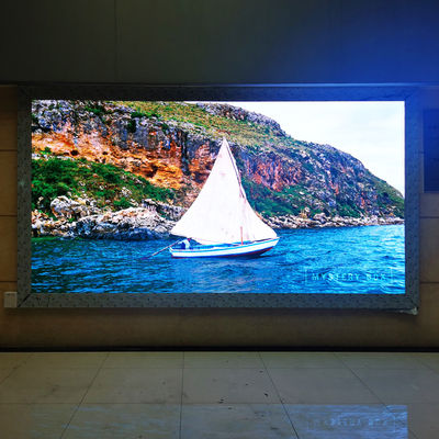 Quality Enterprise Conference LED Stage Display Video Center Display Indoor Full Color P4 LED Electronic Screen factory