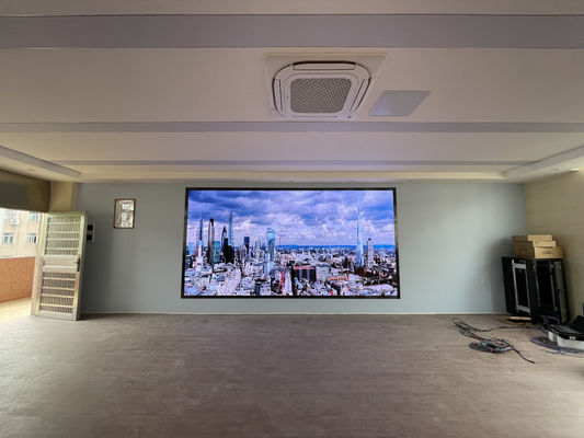Quality 1R1G1B Indoor LED Video Wall Small Spacing P1.875 LED Display Bank Exchange Rate Announcement factory