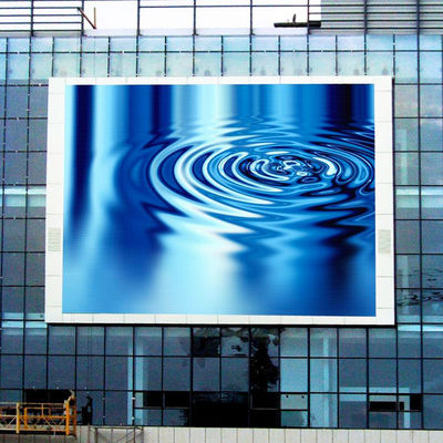 Quality P8 Outdoor Fixed LED Display Full Color Bulletin Board Publicity Square School Park factory